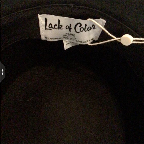 1 left !rARE  Lack of Color Sierra Boater black - Picture 3 of 6